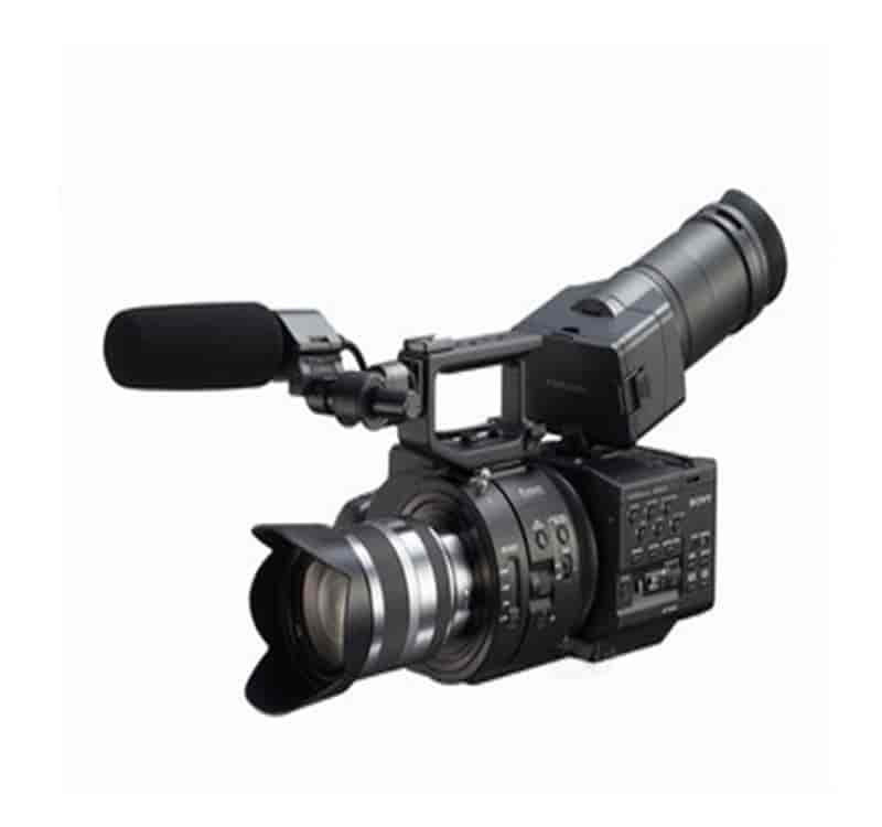 索尼fs700高清摄像机可更换镜头摄像机